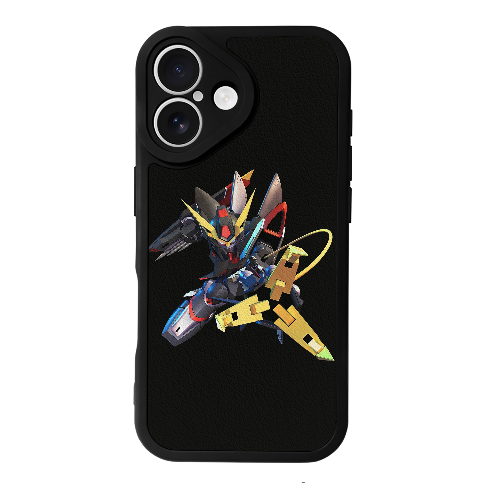 （画像用） 機動戦士ガンダム Mobile Suit Gundam 【iPhone 16シリーズ対応】シリコンスマホケース（レザー調） 材質：シリコン